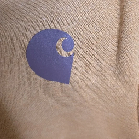 Carhartt Tan Hoodie for WOMEN SZ medium - Picture 3 of 6